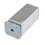 Reguleeritav kapijalg, H = 100 mm, 40 x 40 mm (hall/kroom)
