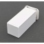 Reguleeritav kapijalg, H = 100 mm, 40 x 40 mm (valge)