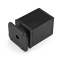 Reguleeritav kapijalg, H = 60 mm, 40 x 40 mm (must)