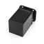 Reguleeritav kapijalg, H = 60 mm, 40 x 40 mm (must)