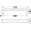 Käepide 172 x 33 mm (vask)