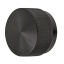 Nupp Ø38 mm (harjatud must)
