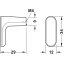 Nupp 34x29 mm, [Model H2130], (lihvitud nikkel)