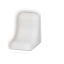 PVC kattega ühendusnurgik 27 x 20 mm (valge)