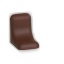 PVC kattega ühendusnurgik 27 x 20 mm (wenge)