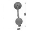 Nupp ø28 mm (roheline)