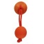Nupp ø28 mm (oranž)