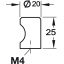 Nupp ø20 mm (alumiinium)