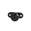 Puitlükandukse lukk ø19 x 23 mm, sarnased võtmed (must)