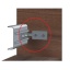 Profiili kinnitusnurk 27 x 65 mm (metallik)