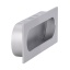 Süvistatav käepide 125 x 45 mm (alumiinium viimistlus)