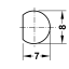 Profiilvarras L=2250 mm (nikkel)