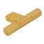 Nupp 70 x 32 mm (harjatud kuld)