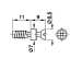RAFIX 20 kinnituspolt L=11.0 mm