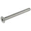 Peitpeaga sisekuuskantkruvi DIN7991, SW4, M6 x 50 mm (nikkel)