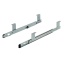 Klaviatuurialuse liugur 410mm (metallik)