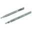 Vaikseltsulguv teleskoopliugur L=450 mm (metallik)