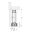 Soklijalg h=100 mm (must)