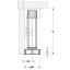 Soklijalg h=150 mm (must)