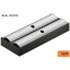 Fooliumrullide hoidik, PUIT 137.5x472x37.5 mm (saar, MUST)