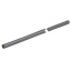 MOOVIT sahtli ristireeling 1102 mm (hall metallik)