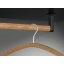 Ovaalne riidepuutoru 30 x 14 mm/1,0 m, tamm