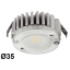 LOOX LED 2040 valgusti 1.5 W, külm valgus 5000 K, 12 V (alumiinium)