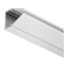 Häfele Loox klaasserva plastikprofiil LED-ribale, 2000 mm (piimjas)