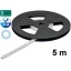 Premium LOOX5 LED 3046 valgusriba silikoonkattega, 5 m/rull, 9.6 W/m, IP44, külm valgus 5000 K, 24 V (kleebitav, valge)