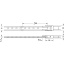 LOOX5 LED 3069 COB valgusriba 5 m/rull, 8 W/m, soe valgus 2700 K, 24 V