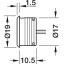 LOOX5 LED 12V valgusti sensorlüliti/dimmer (kroom)