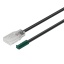 LOOX5 LED silikoonkattega valgusriba ühenduskaabel 2000 mm, 24 V