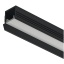 Süvistatav alumiiniumprofiil Loox5 1105 LED valgusribale 8 mm, 3000 mm (piimjas, MUST)
