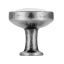 Nupp Ø23 mm (antiikhõbe/valge)