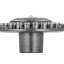 Nupp ø54 mm (hõbe/kristall)