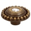Nupp ø54 mm (pronks/kristall)
