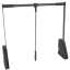 Riidepuulift, Kesseböhmer Conero, korpuse siselaiusele 985 - 1168 mm (must)