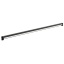 Kandiline riidepuutoru - LED profiil, Kesseböhmer Conero, korpuse siselaiusele max 1220 mm, (must)