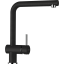 Graniitvalamu QUADRO N-100 ja segisti Epos FIX komplekt (must metallik / onyx)