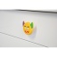 Nupp 55 mm Emoji sarvedega