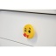 Nupp 52 mm Emoji südamega