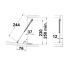 Kapiukse fiksaator "K12" ↕250-400, 244 mm (ALLA avanev)