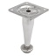 Reguleeritav kapijalg, H=100mm, Ø25 mm (koonus, kroom)
