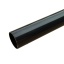 Ümar riidepuutoru Ø25 mm, 3 m (must, RAL9005)