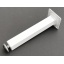 Reguleeritav kapijalg, 150 mm, 25 x 25 mm (VALGE)