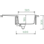 Graniitvalamu MONO D-100 Schock (tumehall / stone)