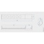 CASIA pistikupesade torn, 4 Schuko pistikut + lüliti + 2x USB (roostevaba / must)