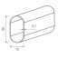 Ovaalne riidepuu toru 30x15 mm, 3 m (kroom)