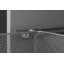 Väljatõmmatav garderoobikorv MESH 536 x 160 x 494 mm (antratsiit)