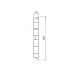 Sokkel ↕100 x 4000 mm (VALGE)